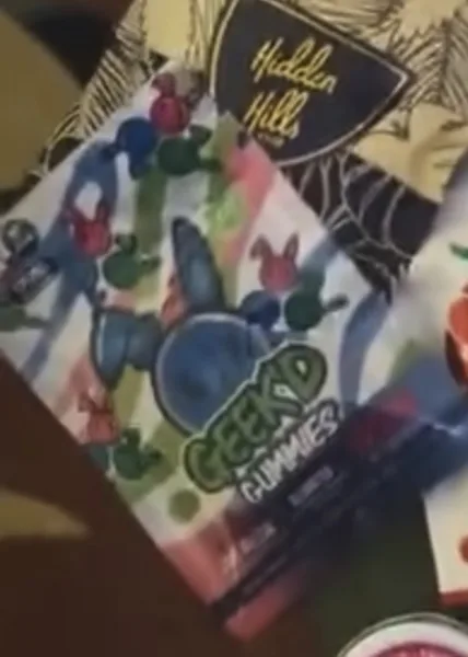 geek'd | gomitas delta 8 + thcp + live resin | 525 mg por bolsa