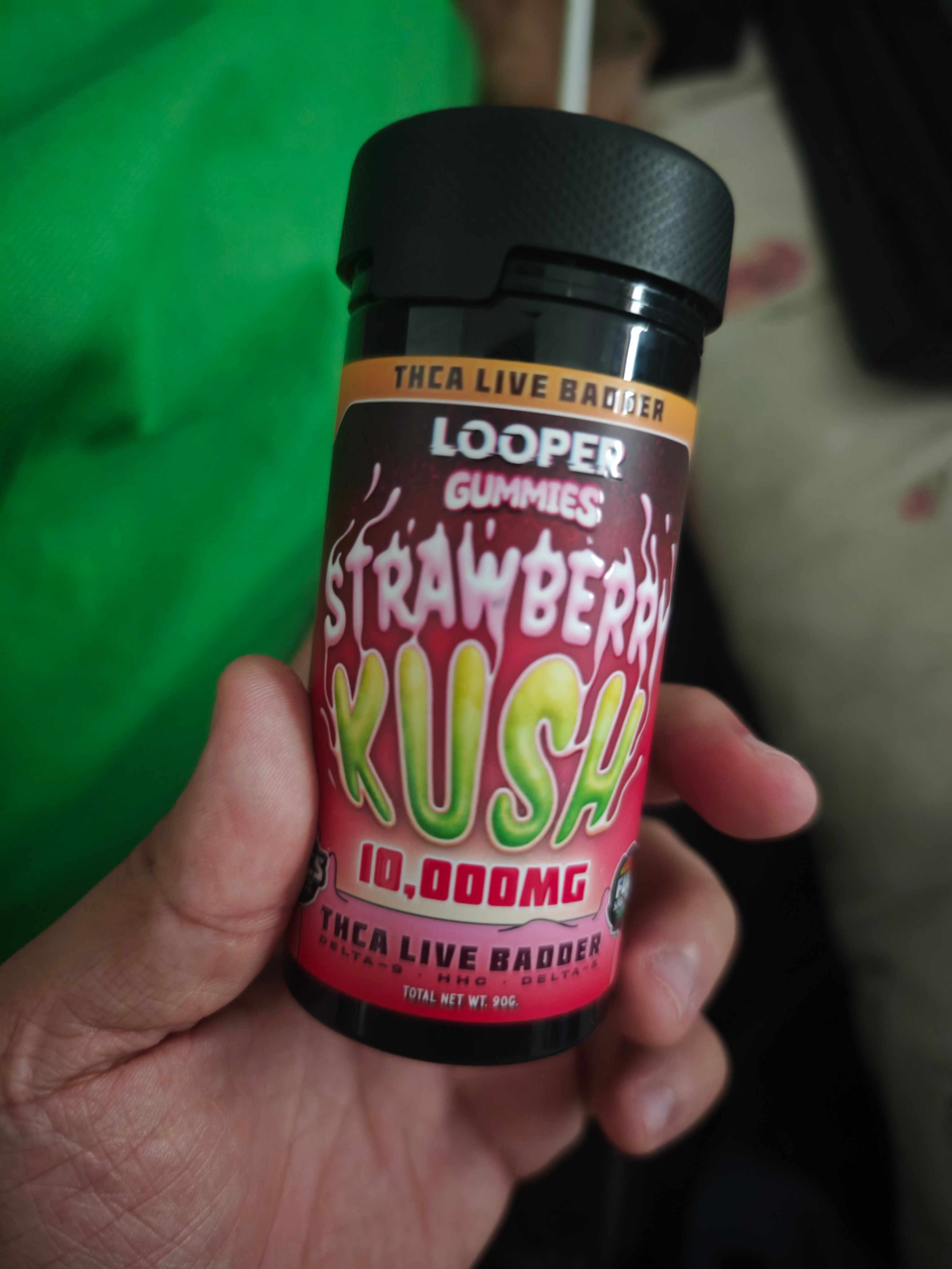 looper | gomitas de thc a | bote con 20 pz | 10,000 mg| extra potentes