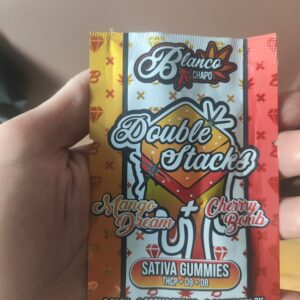 chapo gummies | double stacks | thcp + d9 + d8 | 2000 mg | 2 pz