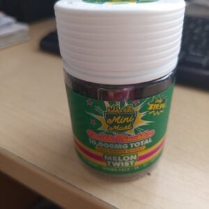 hidden hills gomitas d8+d9+thc p | “dual flavor” 10 piezas | 10,000 mg