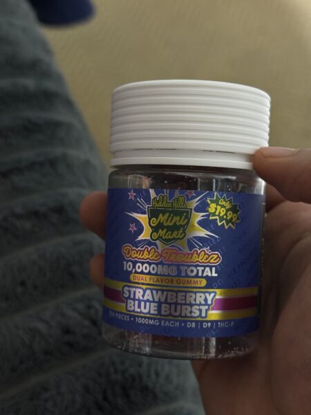 hidden hills gomitas d8+d9+thc p | “dual flavor” 10 piezas | 10,000 mg
