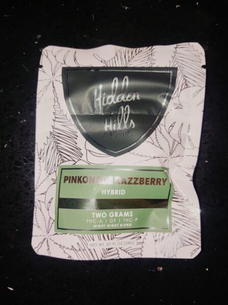 cartucho | hidden hills | vvs night blend | d9 + thca+ thcp | 2gr