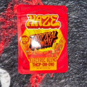 haze | gomitas thcp+d8+d10 | tropical punch electric blend | 100 mg
