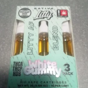 cartucho | litty af blend | thca + thcp + hd9 | paquete de 3 piezas | 1 gr c/u