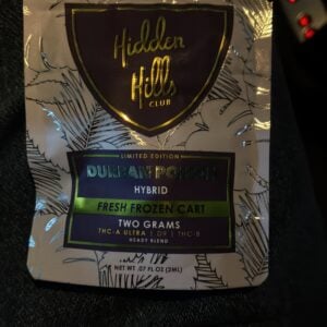 cartucho | hidden hills | vvs d9 + thca + thcp + fresh frozen | 2 gr | calidad premium