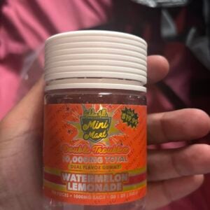 gomitas hidden hills | mini mart | "double troublez" | 10,000mg | 10 pz