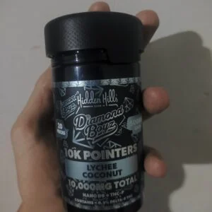 hidden hills diamond boyz | delta 9 thc + thc p | 10k pointers | 10,000 mg por frasco | 500 mg | 20 pz