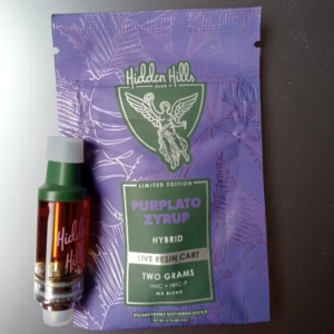 cartucho | hidden hills | hhc + hhc p live resin | ediciÓn especial mÉxico | 2 gr