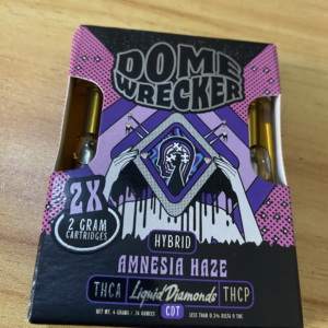 | dome wrecked” | cartuchos de wax | 4g | cada cartucho 2g | 2 pack | d9+thca+thcp
