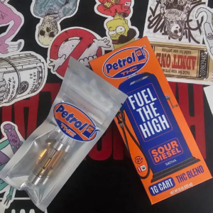 “petrol thc” | cartucho de wax | 1gr thc blend | compatible con rosca 510