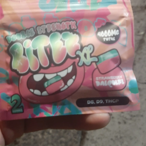 bitez xl gummies | delicioso chicloso | diferentes mezclas y sabores | 4000 mg | super alta potencia | 2 piezas